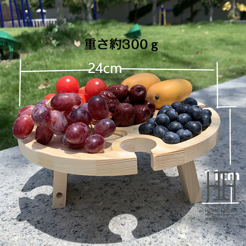 小型 アウトドアテーブル ウッドテーブル ミニテーブル 軽量