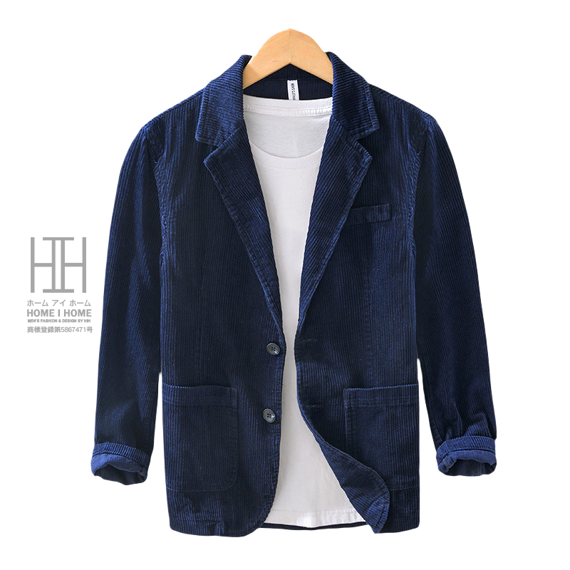 ホームアイホーム テーラードジャケット メンズ コーデュロイ