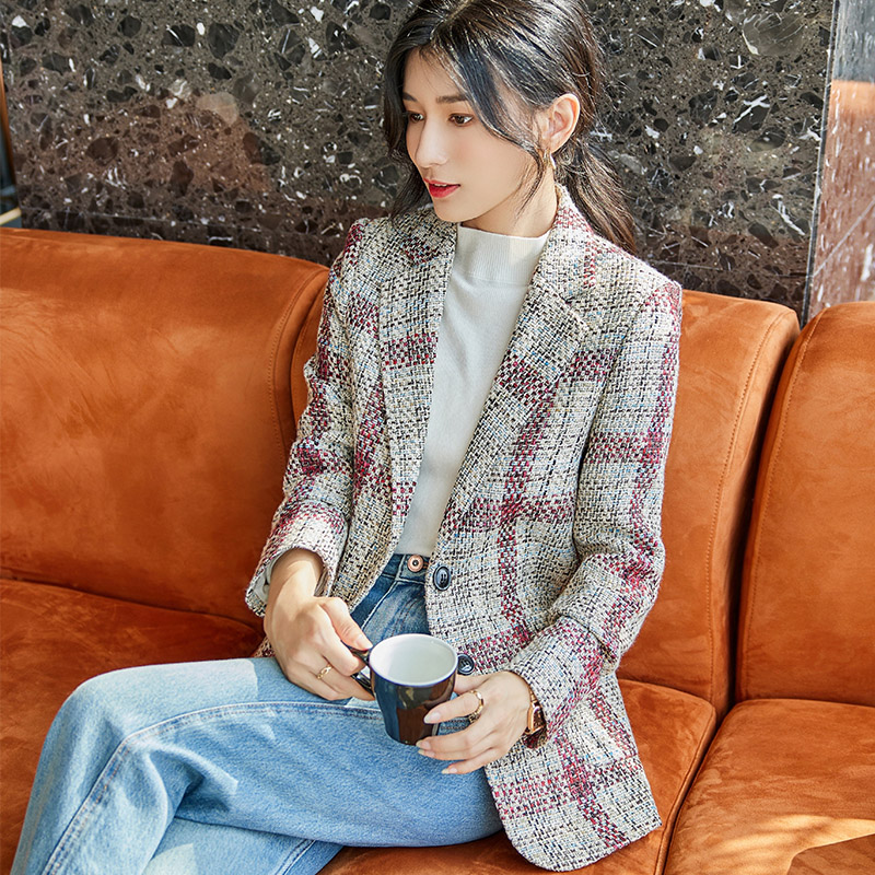 ホームアイホーム レディース テーラード テーラードジャケット スリム