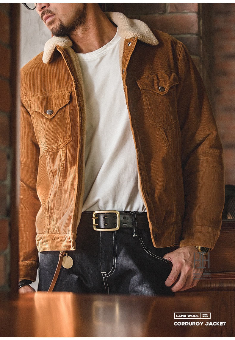 ホームアイホーム Type III ボアジャケット コーデュロイジャケット
