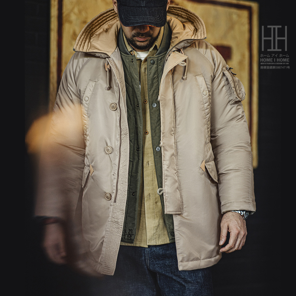 ホームアイホーム N-3B アウトドア メンズ アウター 大きサイズ n-3b
