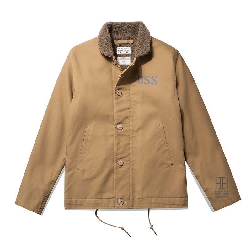 ホームアイホーム N-1 デッキジャケット ミリタリージャケット メンズ