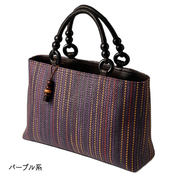 カリオカ 母の日 バッグ 手提げバッグ 京都 手作り 段染め 日本製 なないろ日和 てれとマート