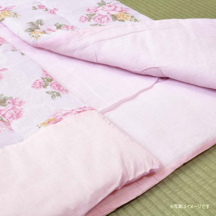 掛けふとん 着るふとん 着るかいまき布団 掻い巻き ガーゼ生地 フラワー柄 やわらか