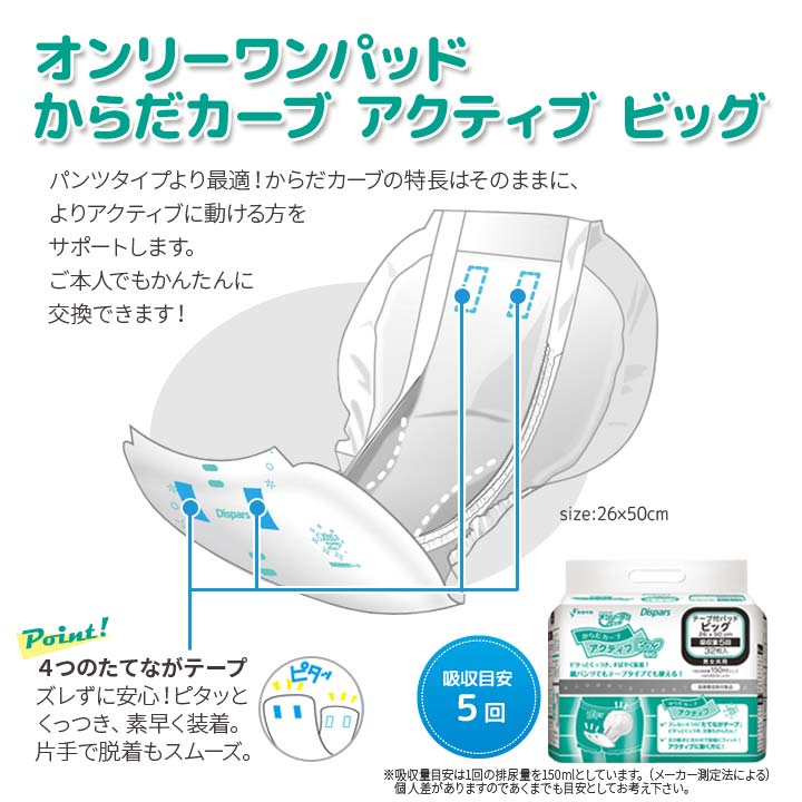失禁対策 男女兼用 尿モレ パッド 尿取りパッド 下着に貼れる 介護用品