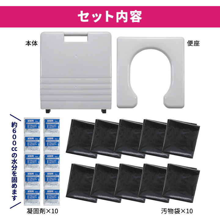 【介護用品】未使用：室内用トイレ コンパクト ポータブルトイレ | 【安寿】の介護用品 | アロン化成