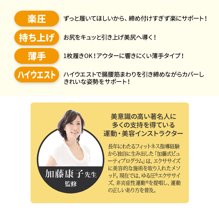 レディース ハーフガードル 下着 ハイウエスト ハーフ丈 腸腰筋