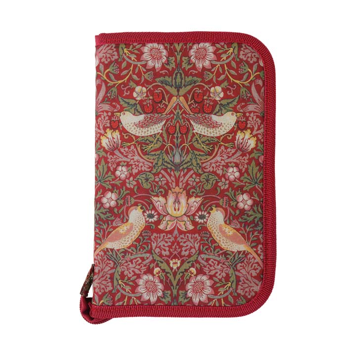 いちご泥棒柄 便利 カバー ケース 収納 整理 お薬手帳 診察券 保険証