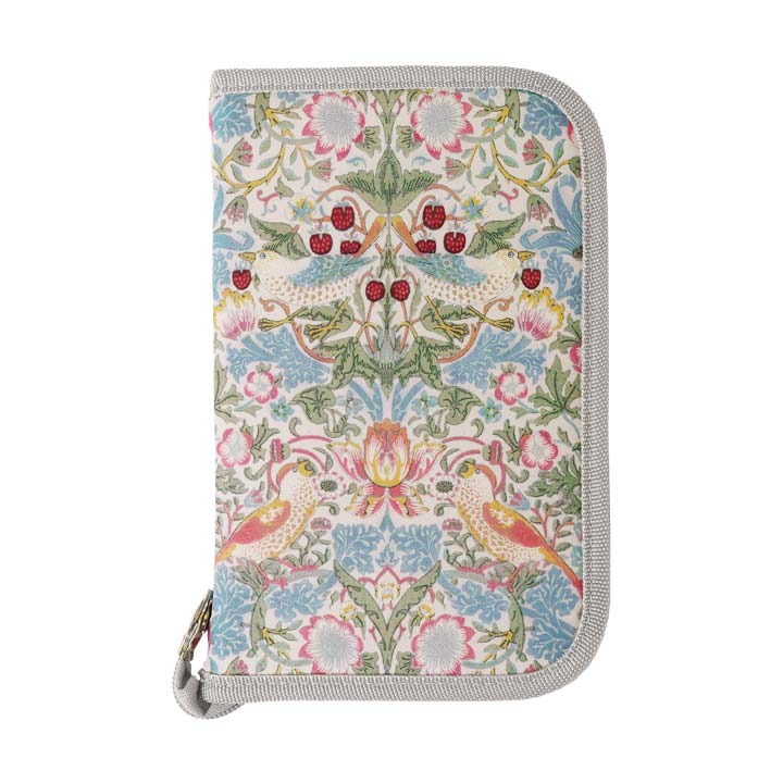 いちご泥棒柄 便利 カバー ケース 収納 整理 お薬手帳 診察券 保険証