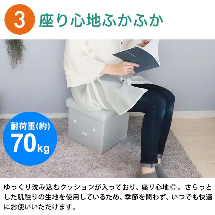 椅子 チェア 腰掛け 1人掛け 収納 ボックス ケース 折りたたみ