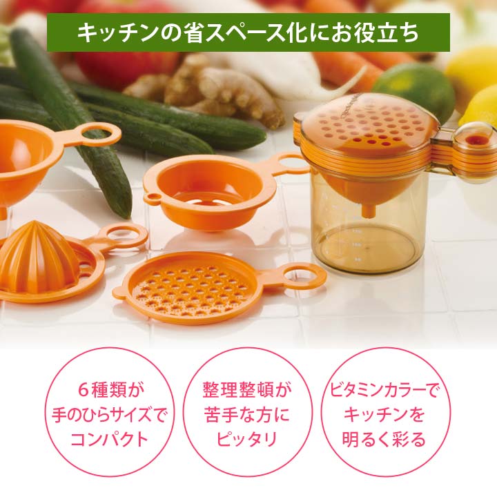便利 キッチン おろし器 薬味 大根 ろうと レモン搾り 黄身取り 漏斗
