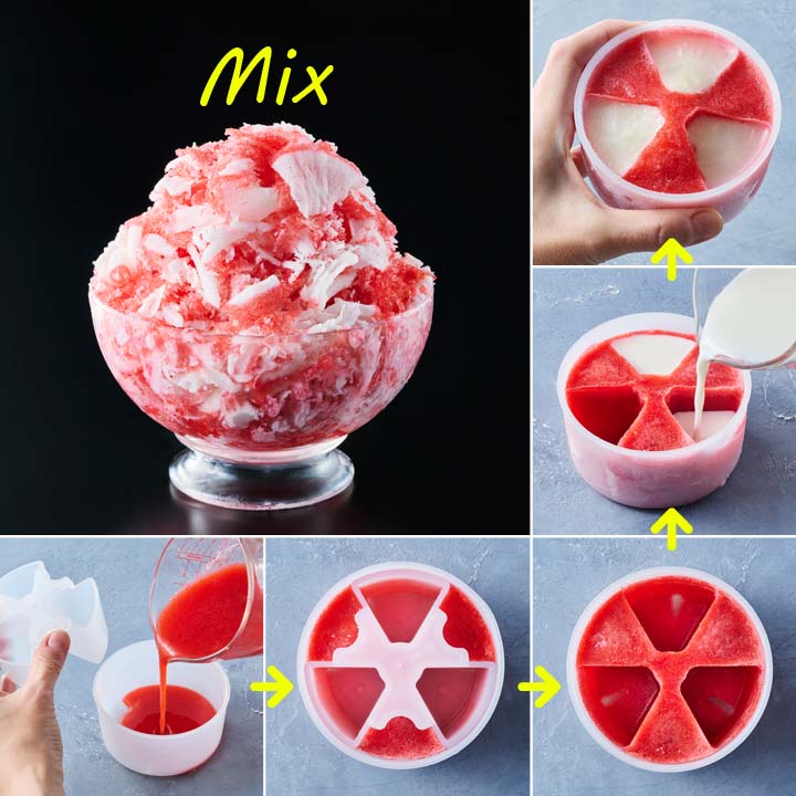 電動式 かきごおり 細かさ無段階調節 フワフワ さらさら しゃりしゃり 冷凍果物 飲み物