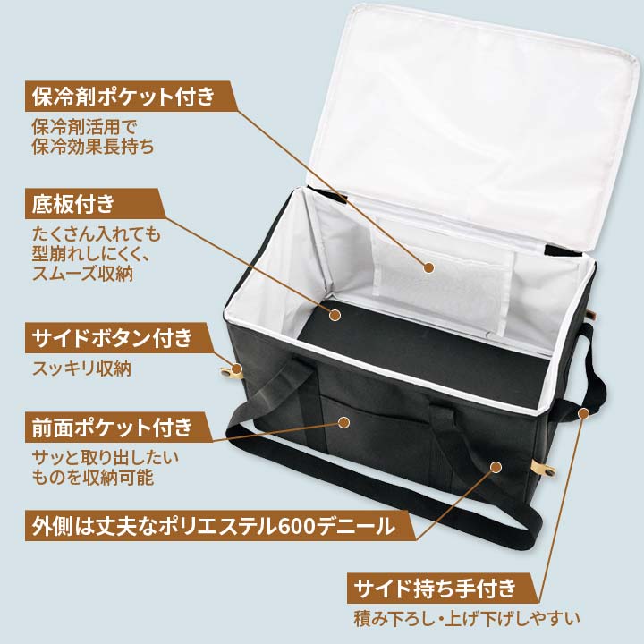 新品未使用☆ビックビーンズ　保冷エコバック横型 ビッグビーンズ 保冷バッグ 横型】 - メルカリ