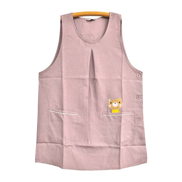 エプロン 保育士 看護士 介護士 おしゃれ かわいい キャラクター 無地