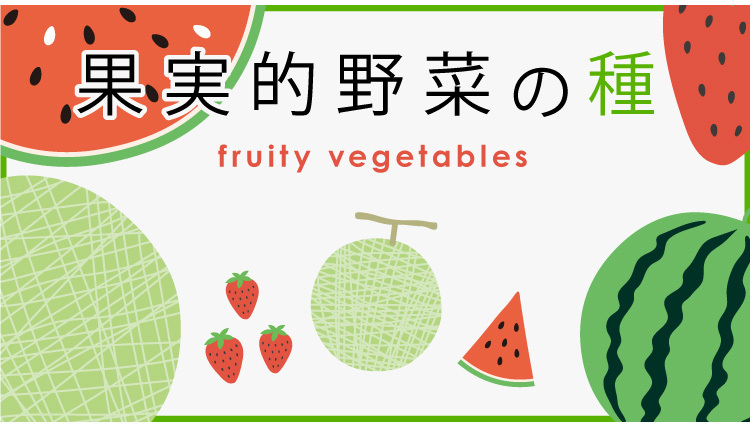 果実的野菜の種