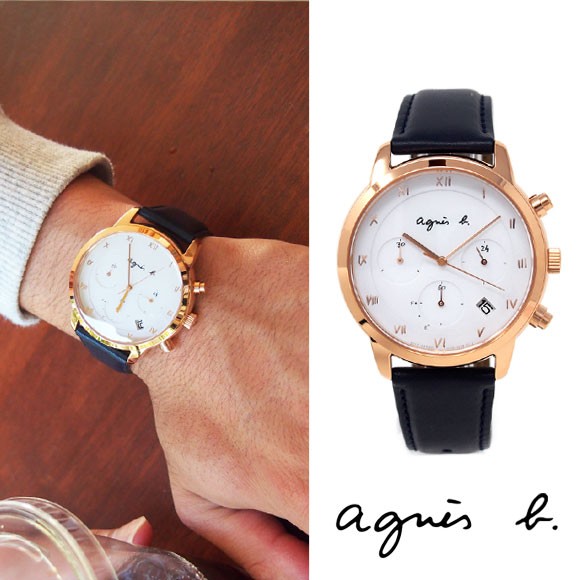 agnes b. 限定時計ケースおまけ特典付 アニエスベー 腕時計
