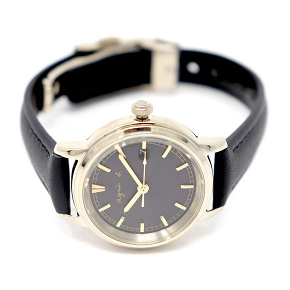 アニエスベー 腕時計 agnes b.（アニエスベー） ノベルティ付 時計 レディース FCSD998 革