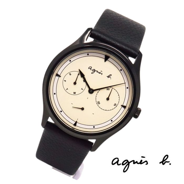 agnes b.（アニエスベー） 限定時計ケースおまけ特典付 時計 メンズ