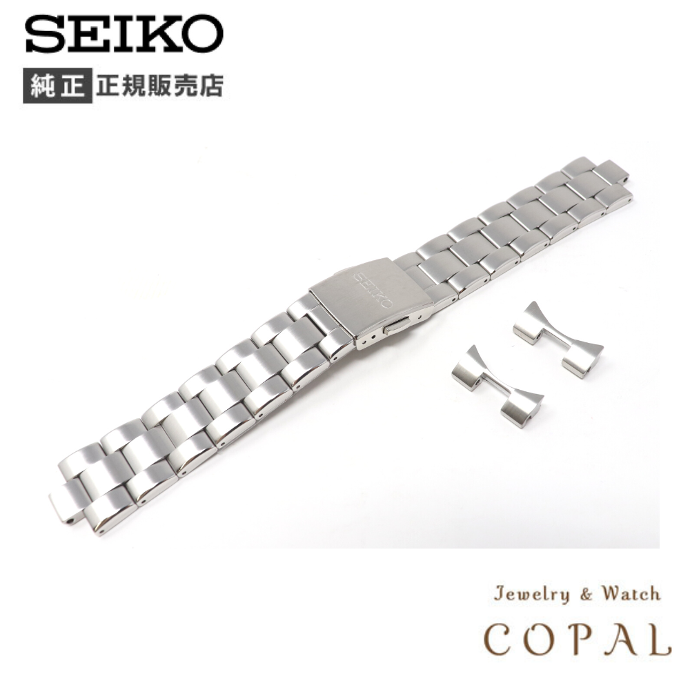 セイコー 純正 ベルト ステンレス D385AG 20mm メンズ 時計 交換 バンド SEIKO SARB033 SARB035 SARB037  SARB007 SARB071