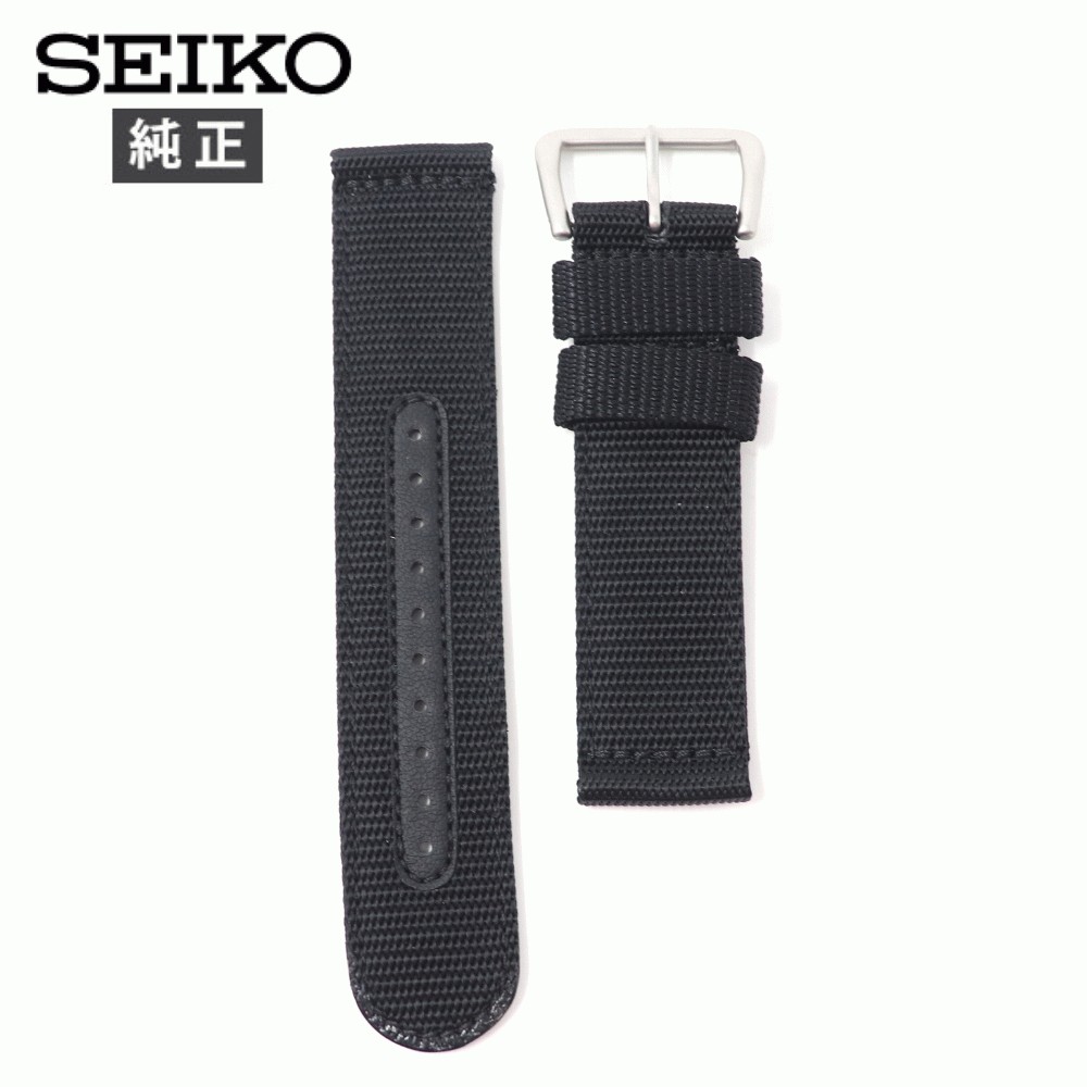 SEIKO（セイコー） 22mm 純正 ベルト SNZG15JC 用 ナイロン 4A211AL