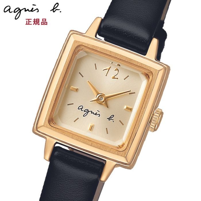 agnes b.（アニエスベー） ノベルティ付 腕時計 レディース FCSK902