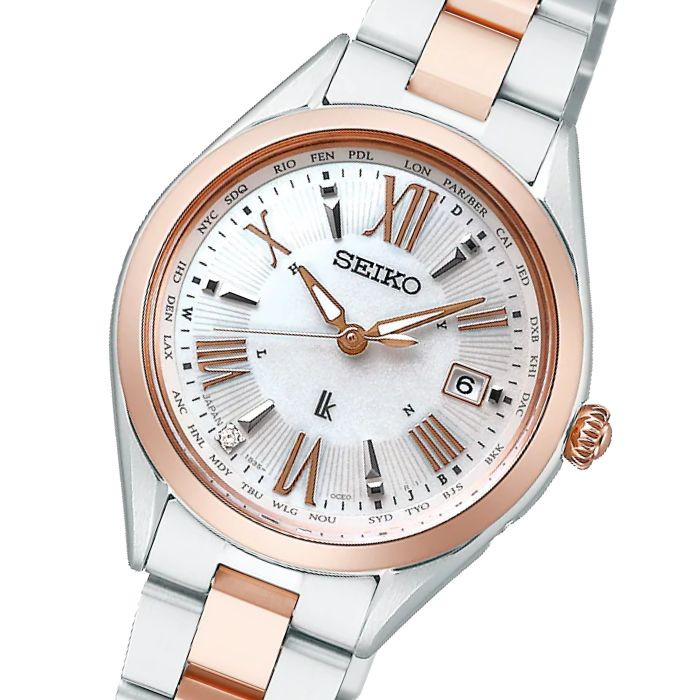 セイコー SEIKO ルキア レディース 腕時計 稼働 電波ソーラー s2104 女性のお仕事時計に！ セイコー ソーラー 腕時計 SEIKO 時計 ルキア