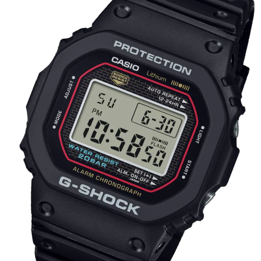 G-SHOCK DW-5000R-1AJF 初代G-SHOCK 復刻 Made in Japan スクリュー