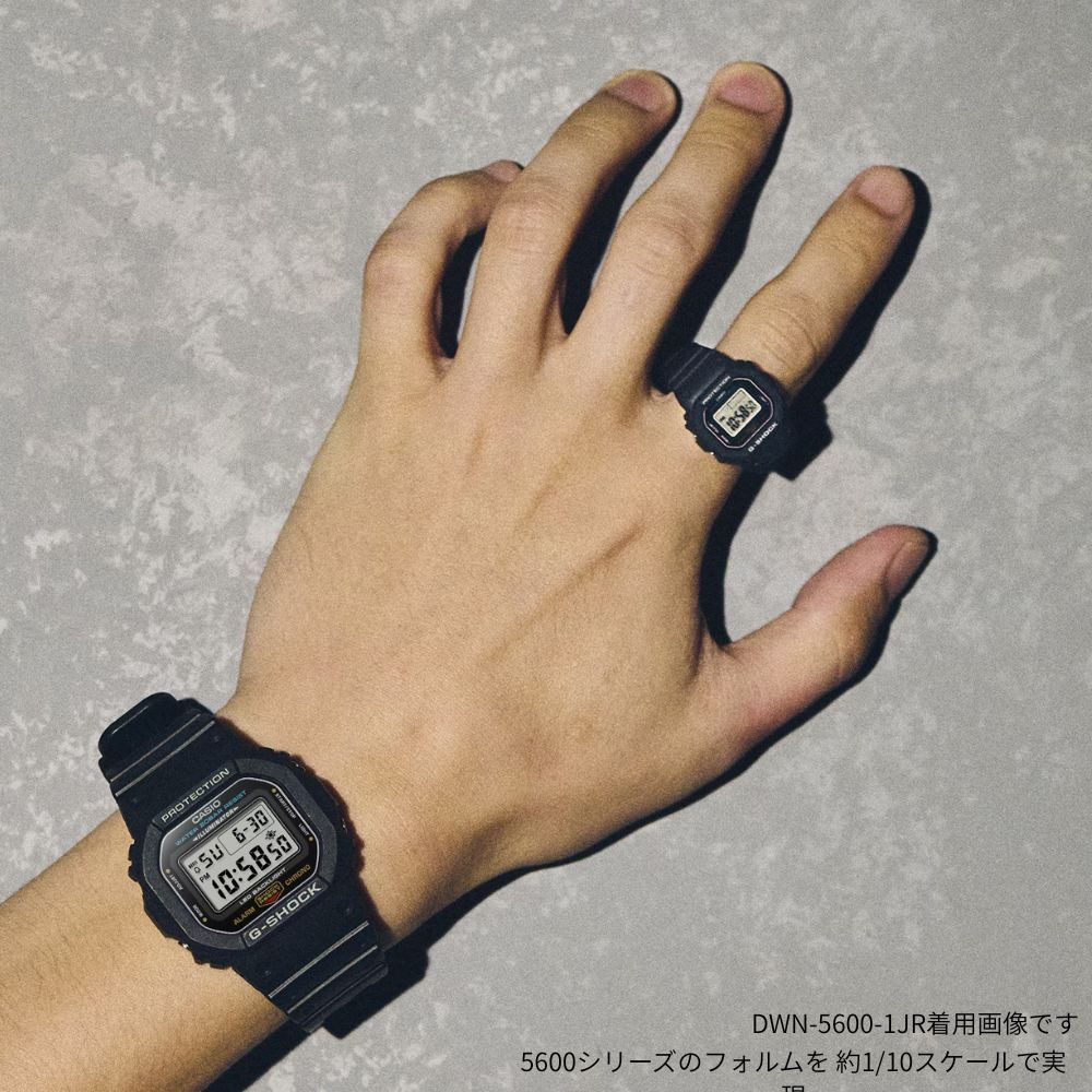 CASIO（カシオ） Gショック DWN-5600-4JR G-SHOCK nano 指時計 リング