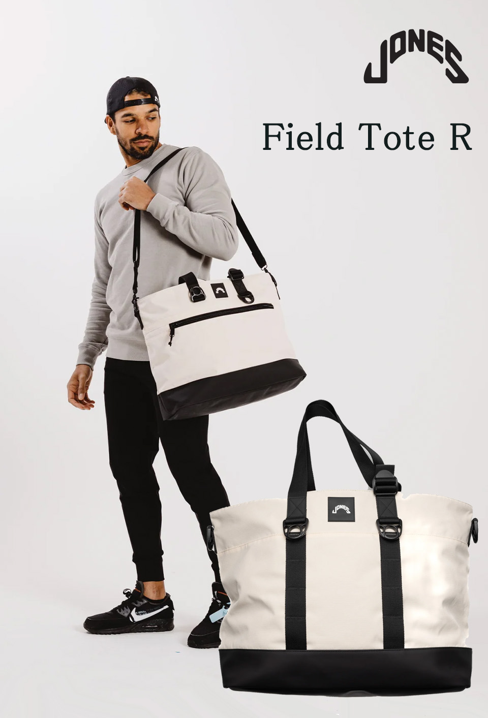 USモデル)ジョーンズ フィールド トートバッグ R クリーム JONES GOLF ゴルフバッグ Field Tote R : 085147031  : GOLF J-WINGS Yahoo!店 - 通販 - Yahoo!ショッピング