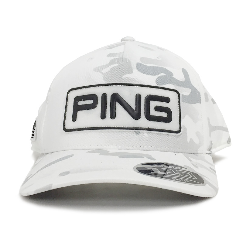 PING (USモデル)ピン ゴルフキャップ ホワイト ブーニーキャップ