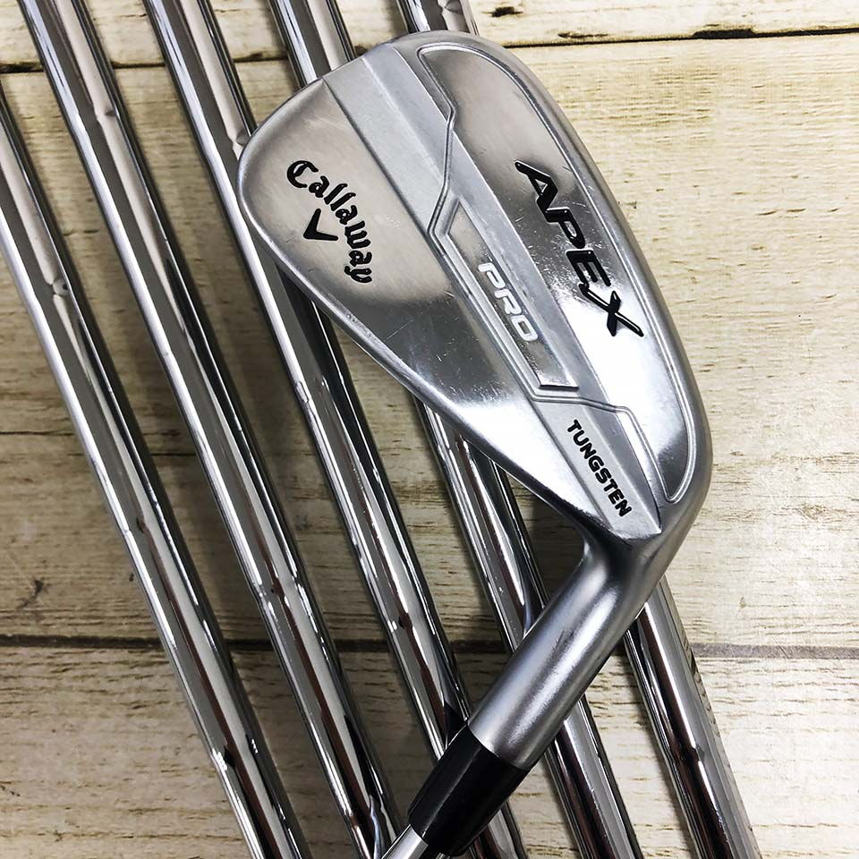 最終値下【美品】APEX PRO 2021 アイアンセットDG-S200 Callaway (中古)キャロウェイ APEX PRO 2021 アイアンセット 5