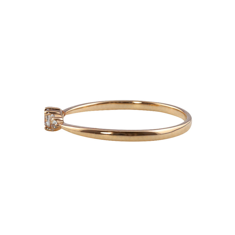１0金　ダイヤリング 7号（B0482） Jewelry i 指輪 レディース ピンキーリング ダイヤモンド リング
