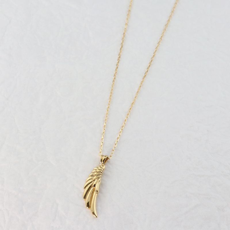 Jewelry i（ジュエリーアイ） フェザー ネックレス 羽根 レディース