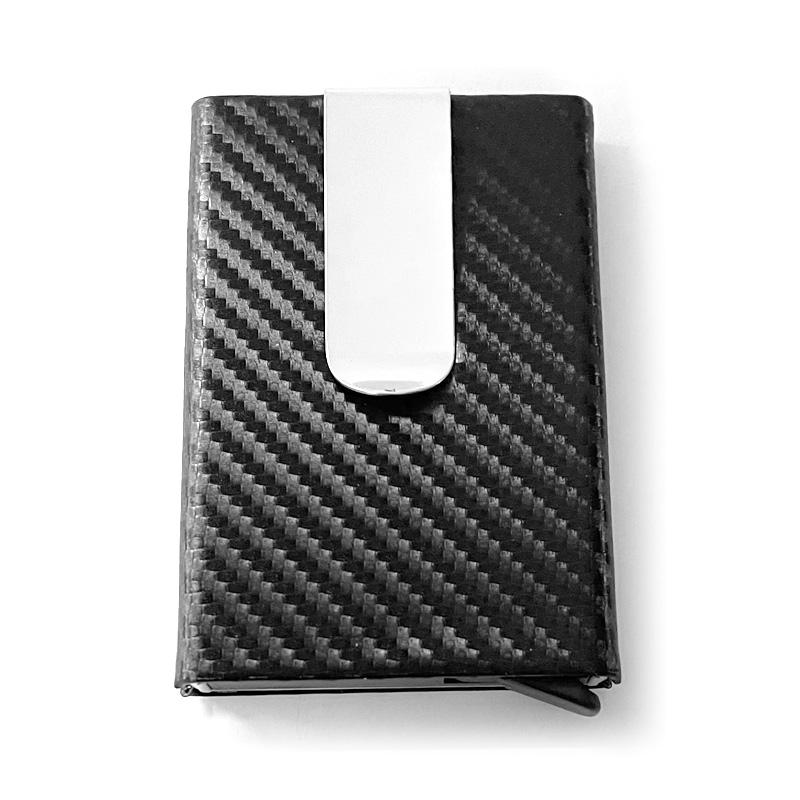 カードケース スキミング防止 RFID マネークリップ メンズ レディース 薄型 スライド式 アルミ製 磁気防止 カードホルダー クレジットカード｜jxshoppu｜02