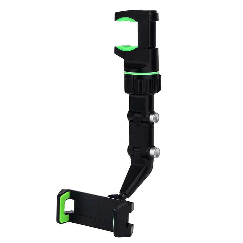 クリップ式 強力 スマホホルダー 360度回転 携帯ホルダー 車載ホルダー