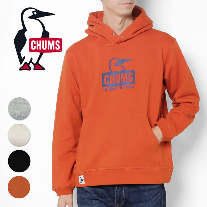 CHUMS（チャムス） パーカー ブービーフェイス メンズ 裏起毛 プル