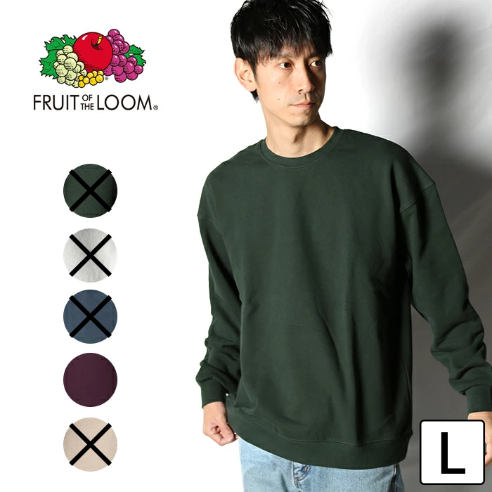 FRUIT OF THE LOOM フルーツオブザルーム 裏毛スウェット 0123-002FL