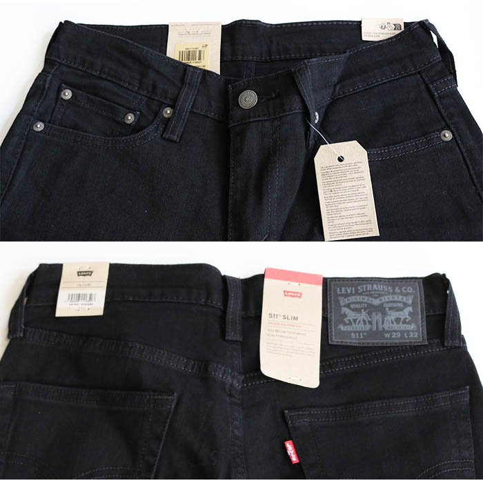 Levi's（リーバイス） 511 スリムフィット ブラック NATIVE CALI