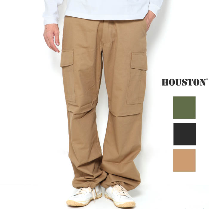 HOUSTON（ヒューストン） カーゴパンツ 10055 BDU TWILL メンズ ワイド