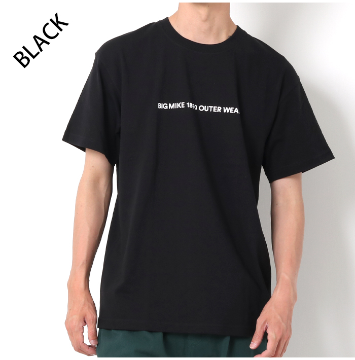 BIG MIKE ビッグマイク マイクカレッジ Tシャツ 102128406