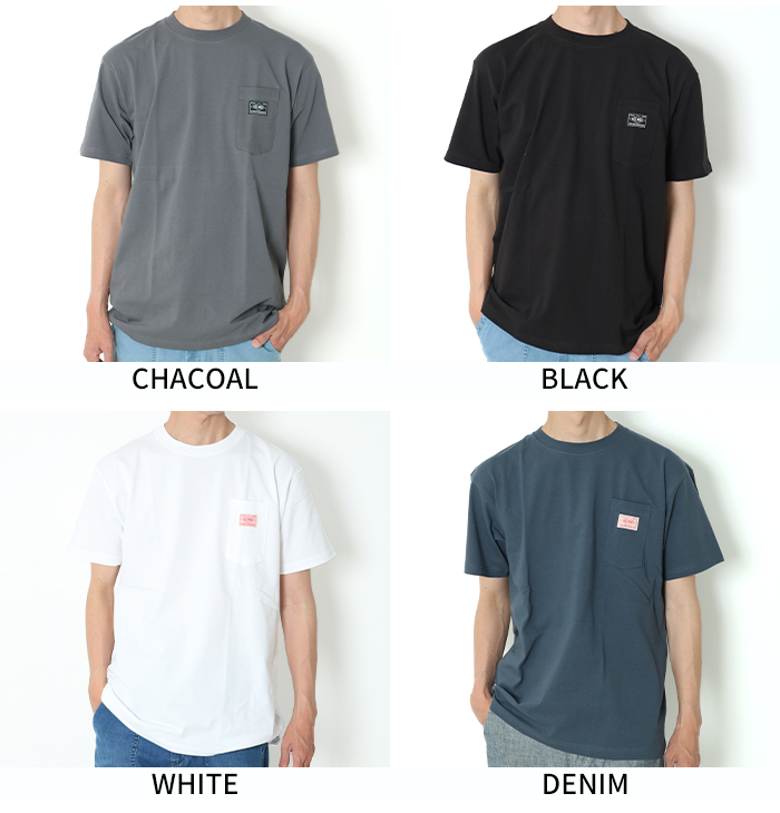 BIG MIKE（ビッグマイク） Tシャツ 半袖 メンズ ポケt サングラス