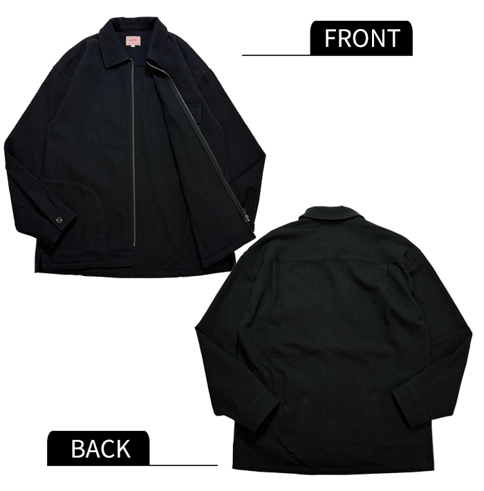 BIG MIKE（ビッグマイク） ビックマイク ジップ シャツジャケット