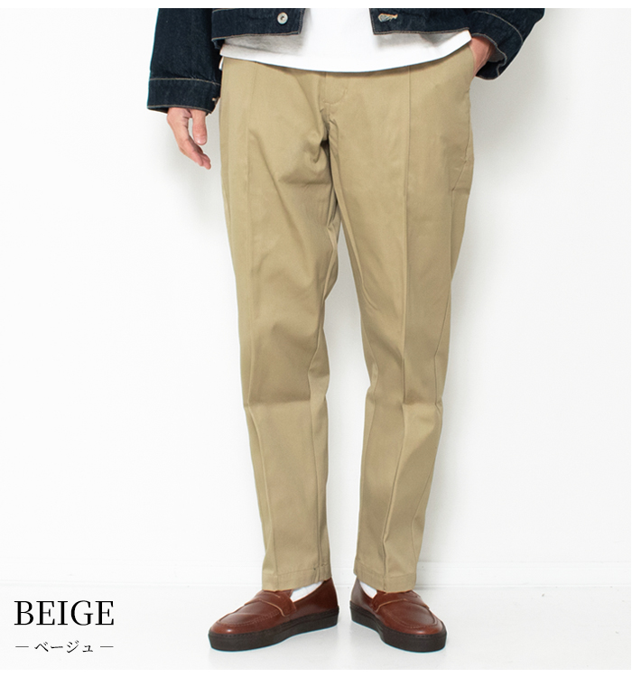 BIG MIKE（ビッグマイク） チノパン メンズ ピンタック チノパンツ