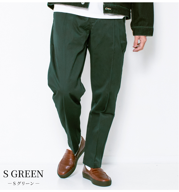 BIG MIKE（ビッグマイク） チノパン メンズ ピンタック チノパンツ