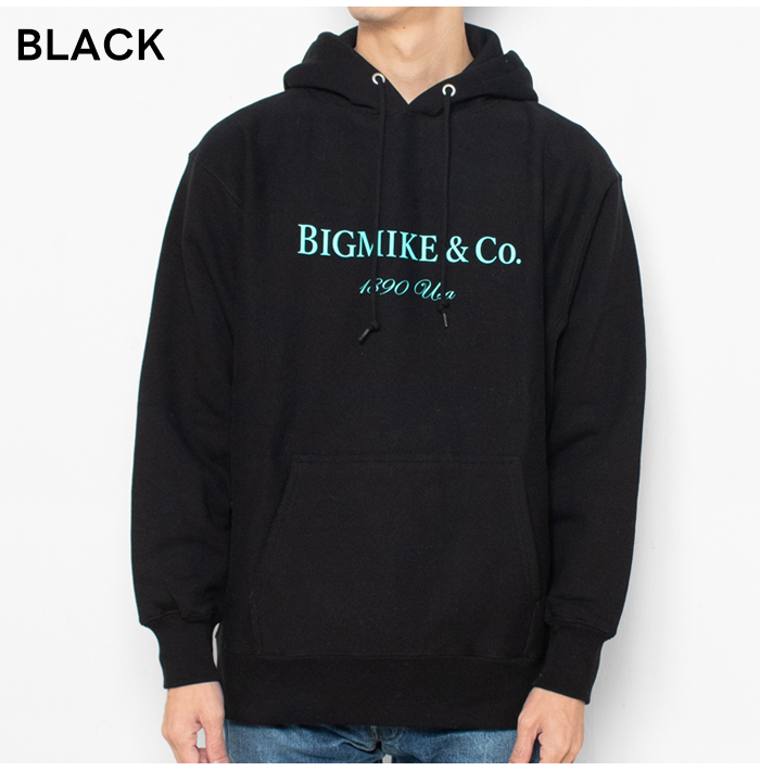 BIG MIKE（ビッグマイク） パーカー 裏起毛 プルオーバー メンズ
