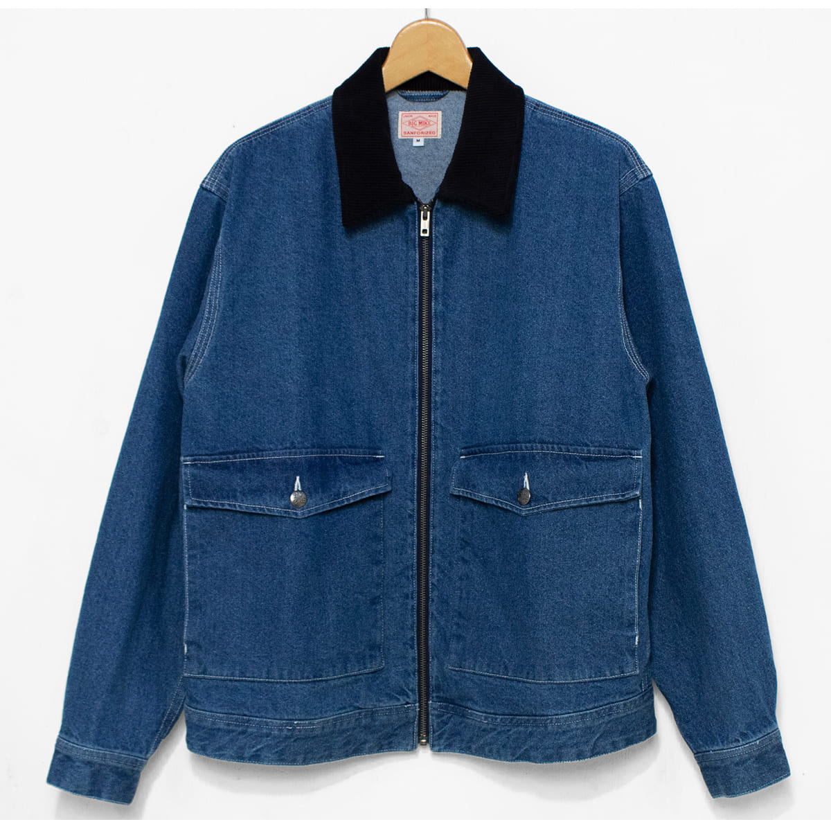 BIG MIKE（ビッグマイク） カバーオール デニム ヒッコリー メンズ