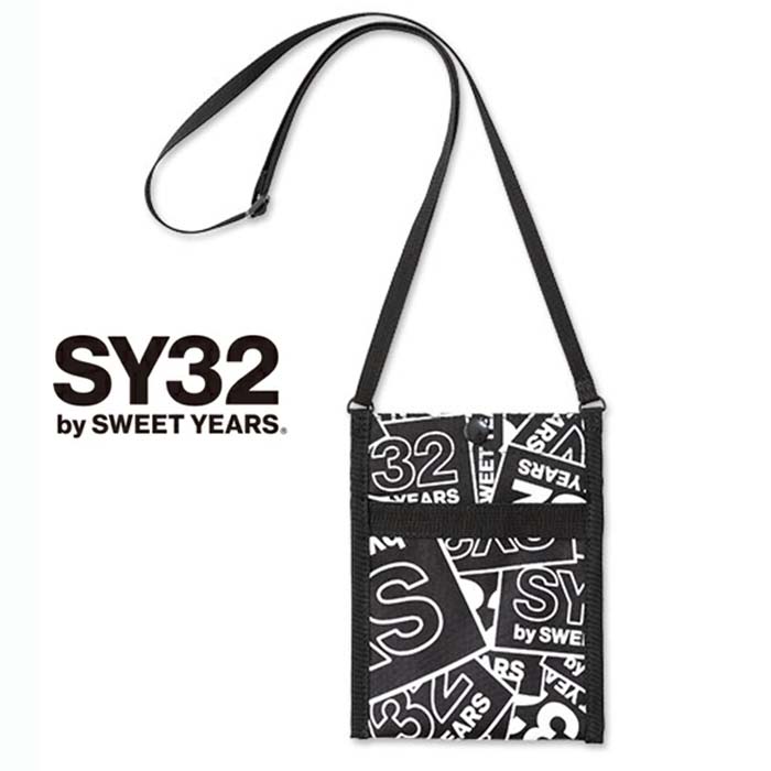 SY32 by SWEET YEARS SWEETYEARS HEART DRIP BOX LOGO L/S TEE