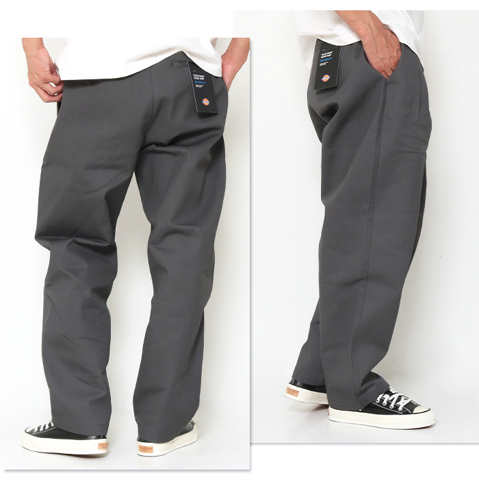 Dickies（ディッキーズ） ツータックワイドパンツ チノパン ワイド
