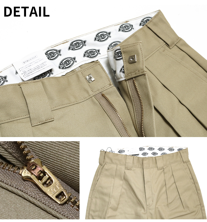 Dickies（ディッキーズ） ツータックワイドパンツ チノパン ワイド