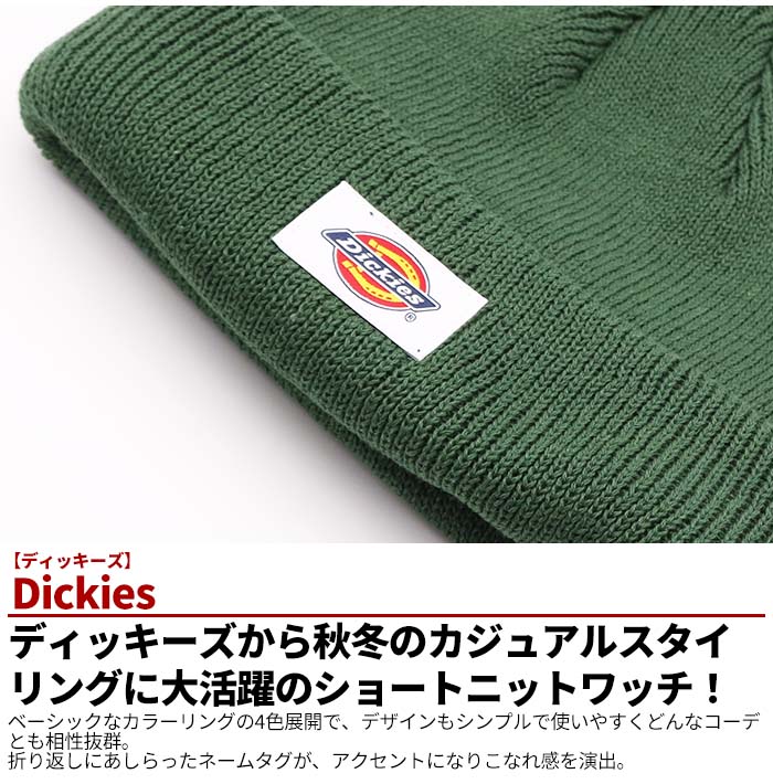 Dickies（ディッキーズ） ニット帽 ビーニー ブランド カジュアル